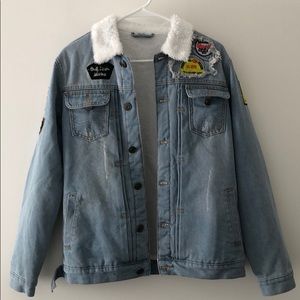 Brand new men’s denim jacket - small